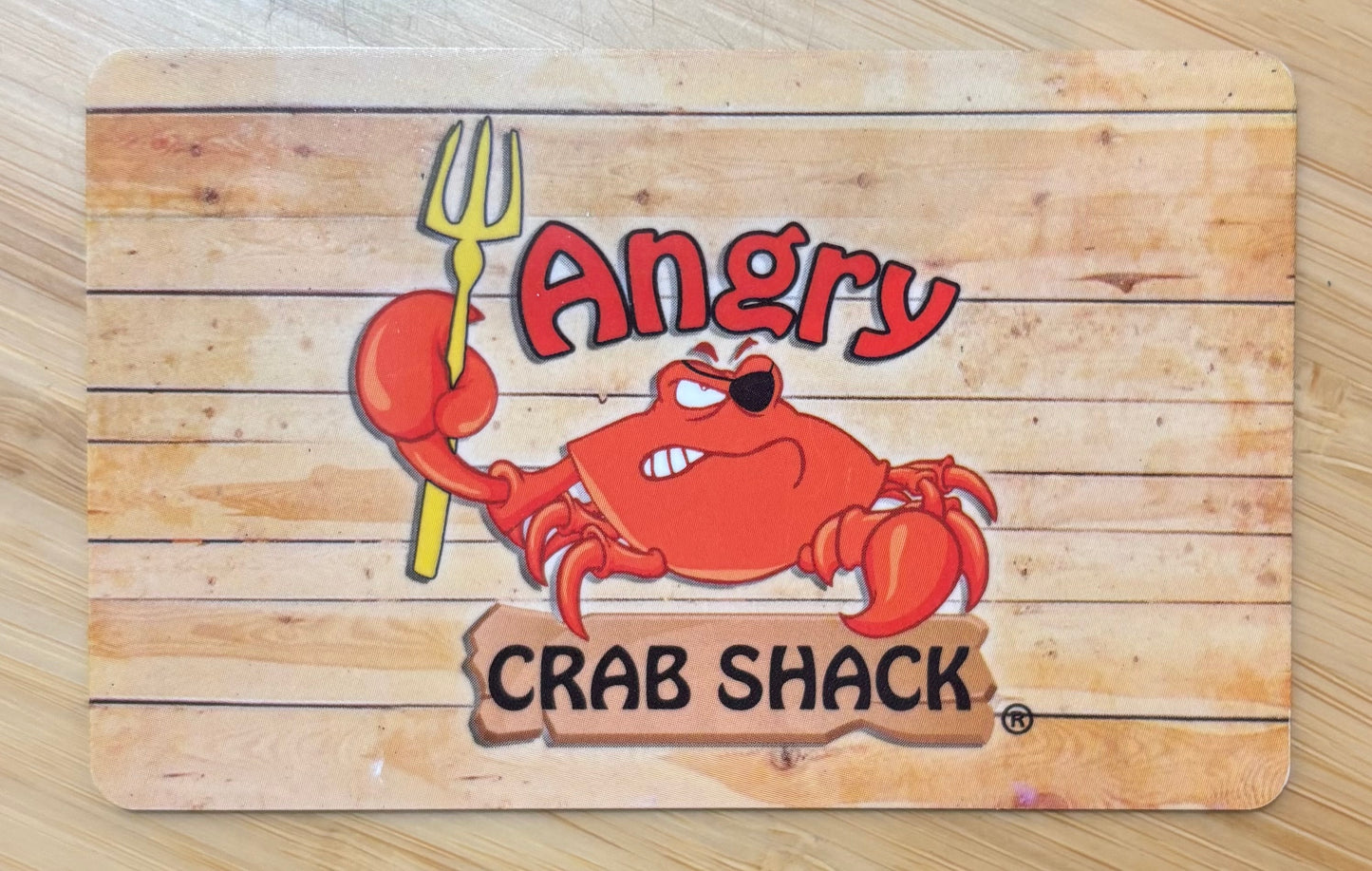 Angry Crab Shack Gift Card Discounted 40%!