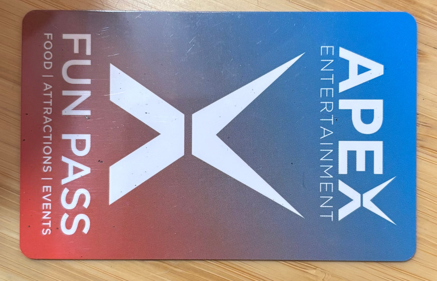 Apex Entertainment Gift Cards Discounted 40%!