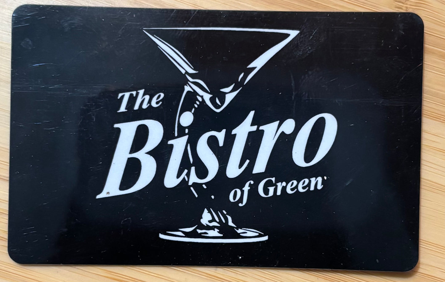 Bistro of Green Restaurant Gift Cards Discounted 40%!