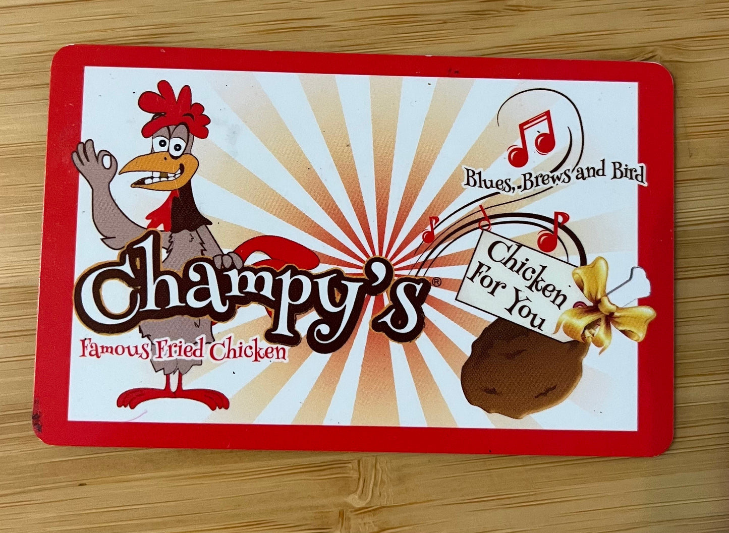 Champy’s Chicken Gift Card