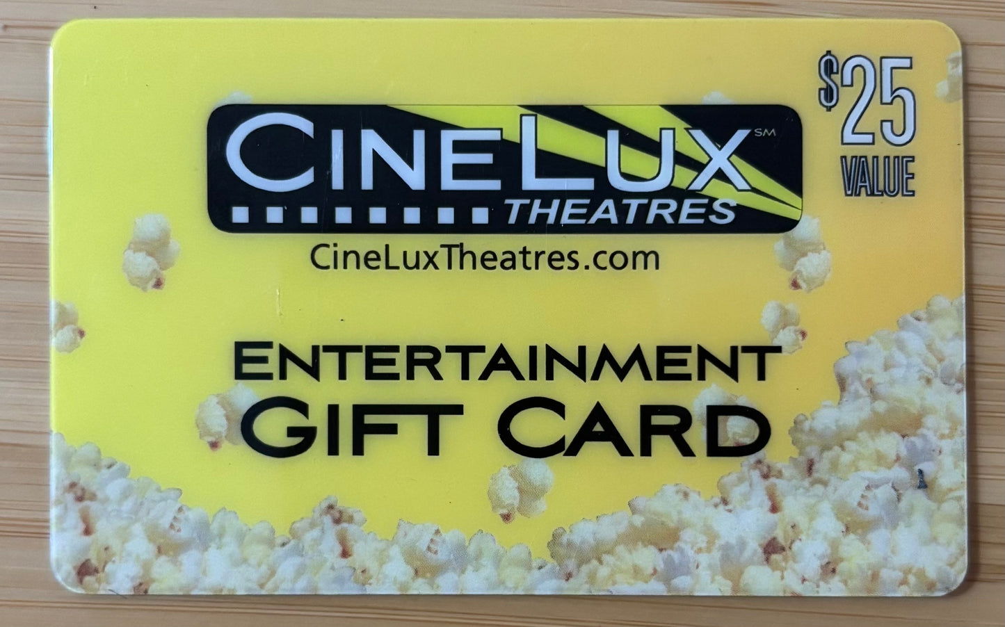 Cinelux Theatres Gift Cards Discounted 40%!