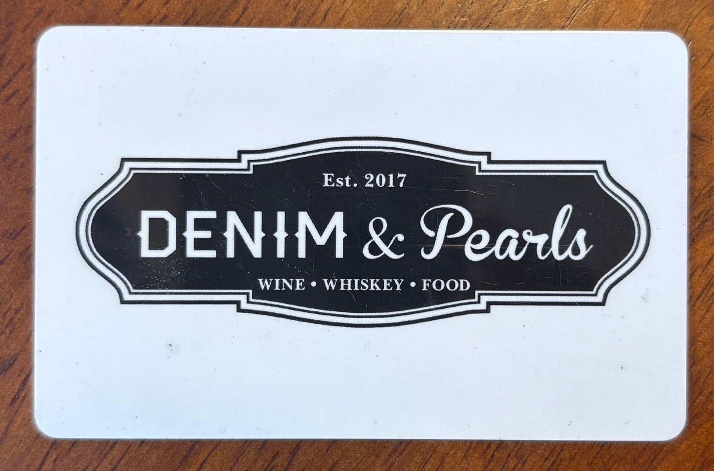 Denim & Pearl's Restaurant Gift Cards! Discounted 40%!