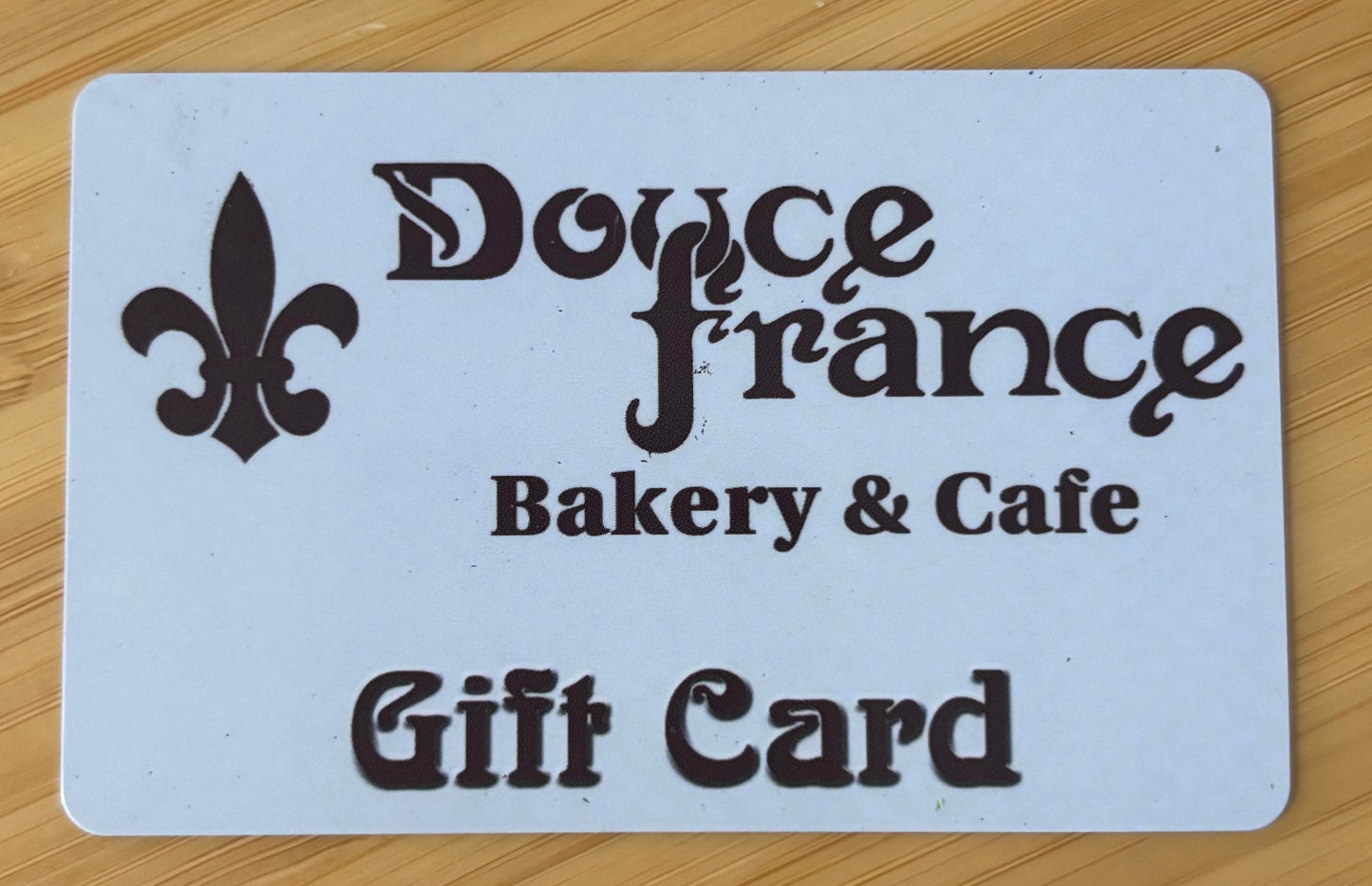 Doyce France Bakery & Cafe Gift Card Discounted 50%!