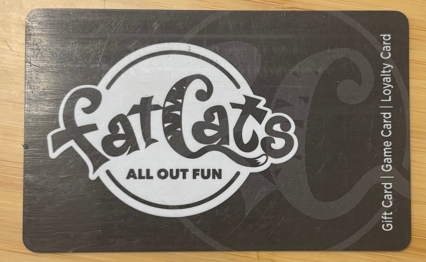 Fat Cats Entertainment Gift Cards Discounted 50%
