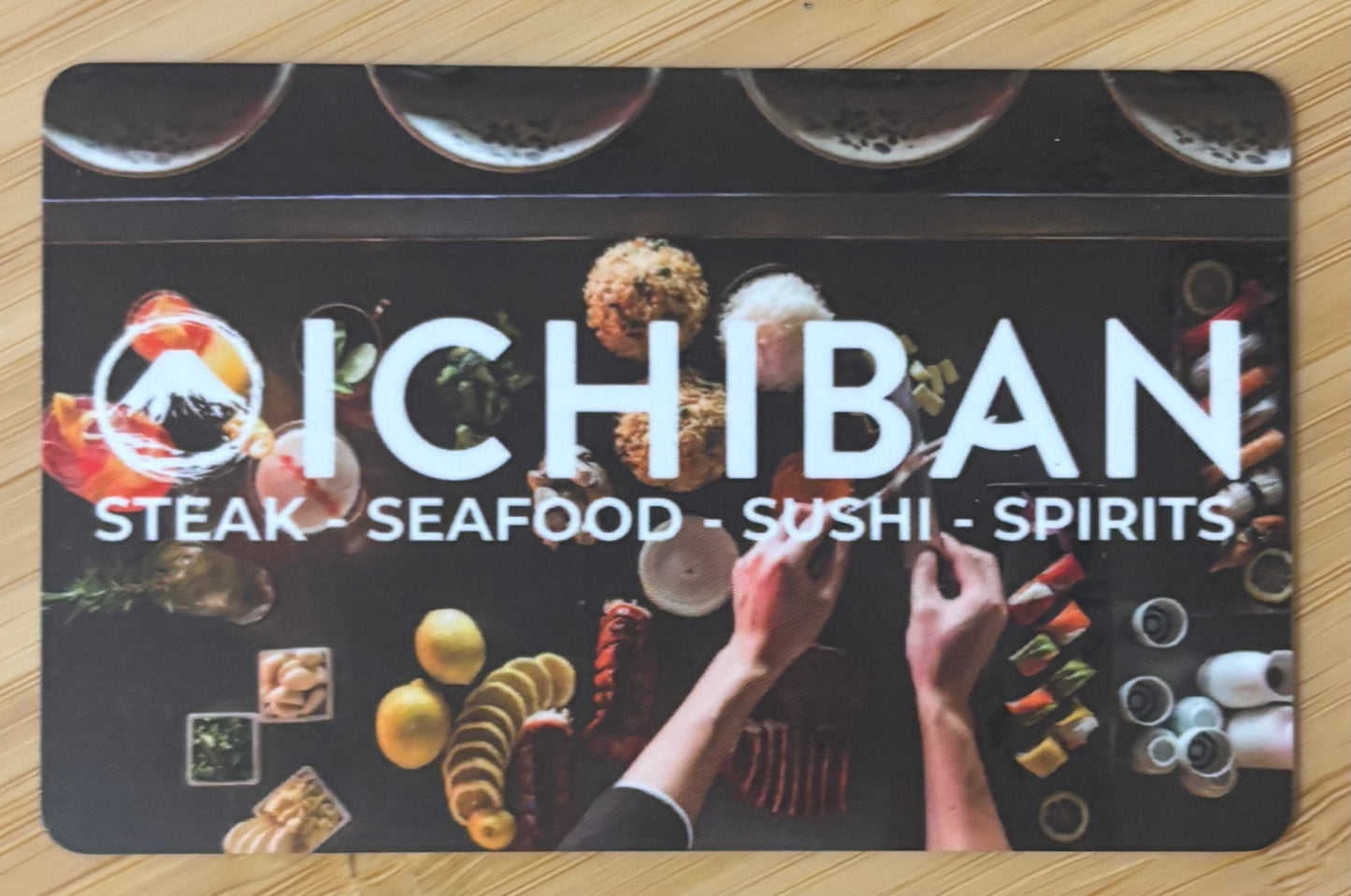 Ichiban Restaurants Seafood Steak Sushi $50 value! Discounted 50%!