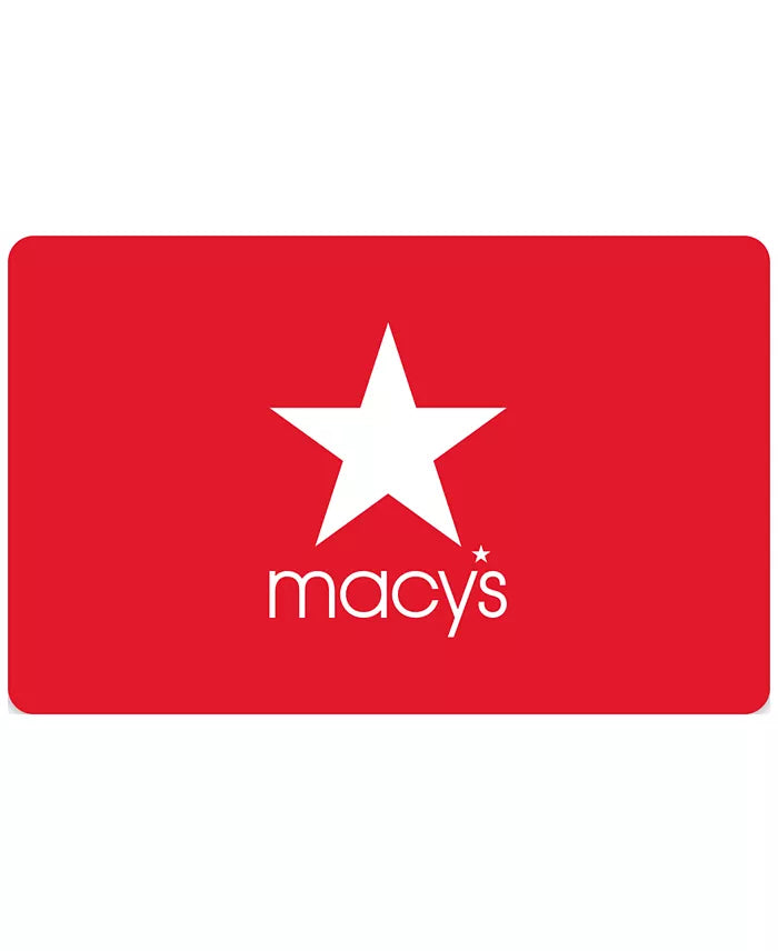 Macy's Gift Cards Discounted 3%! Digital Delivery!