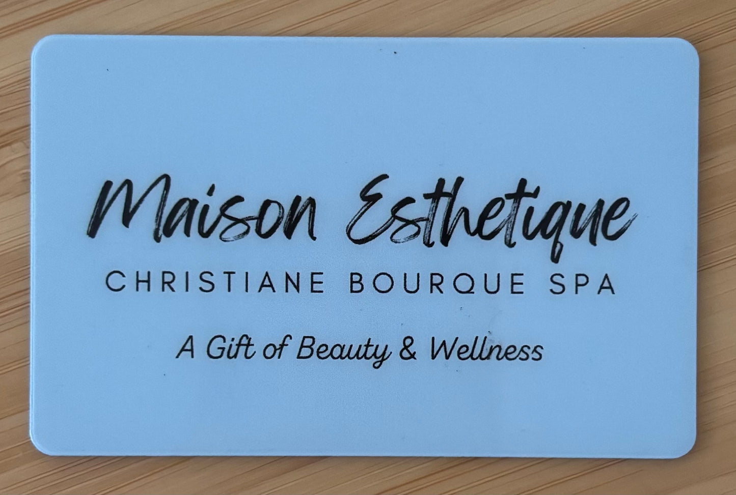 Maison Esthetique Gift Card Discounted 50%!
