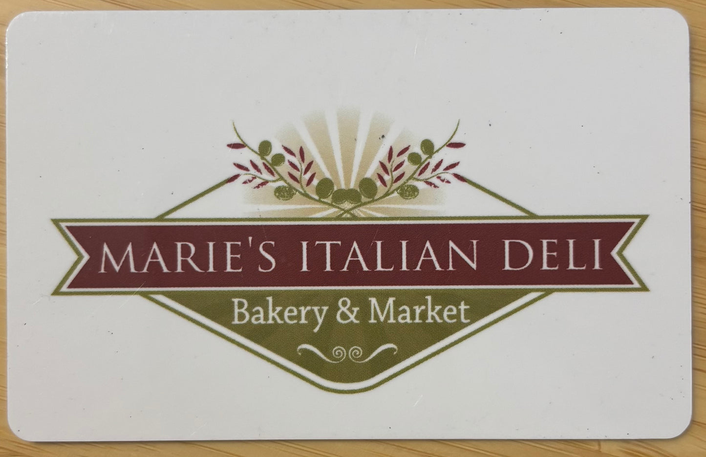 Marie's Italian Deli Bakery & Market Gift Cards Discounted 40%