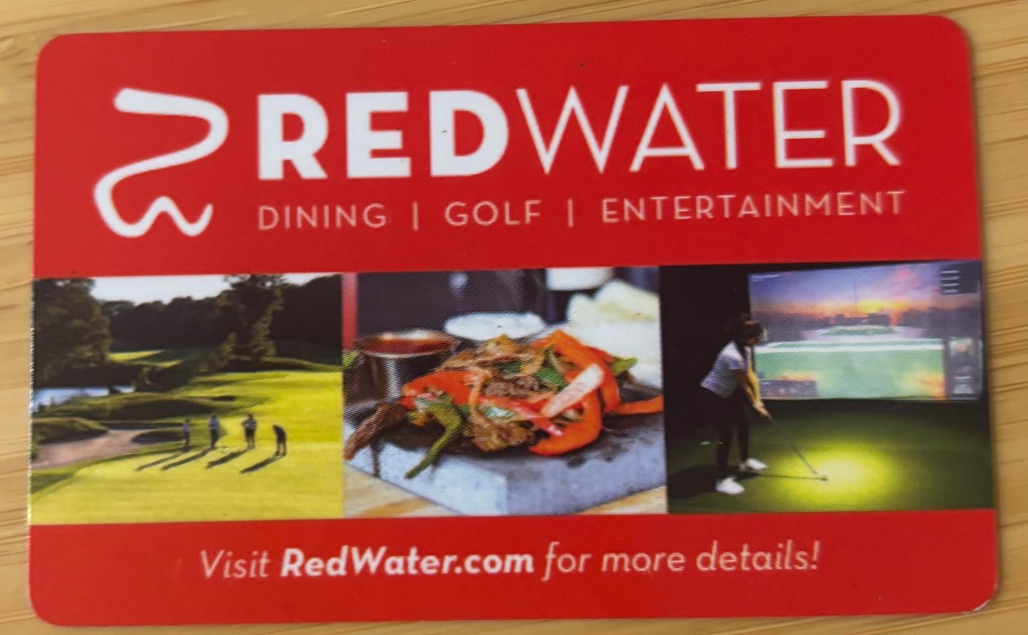 Redwater Restaurant and Golf Course Gift Cards Discounted 40%!