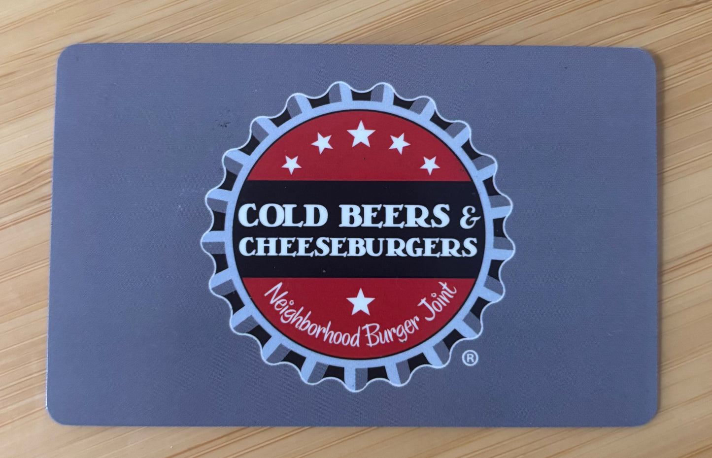 Cold Beers & Cheeseburgers Grill Gift Card Discounted 50%!