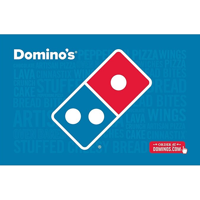 Domino's Pizza Gift Cards Discounted 5%! Digital Delivery!