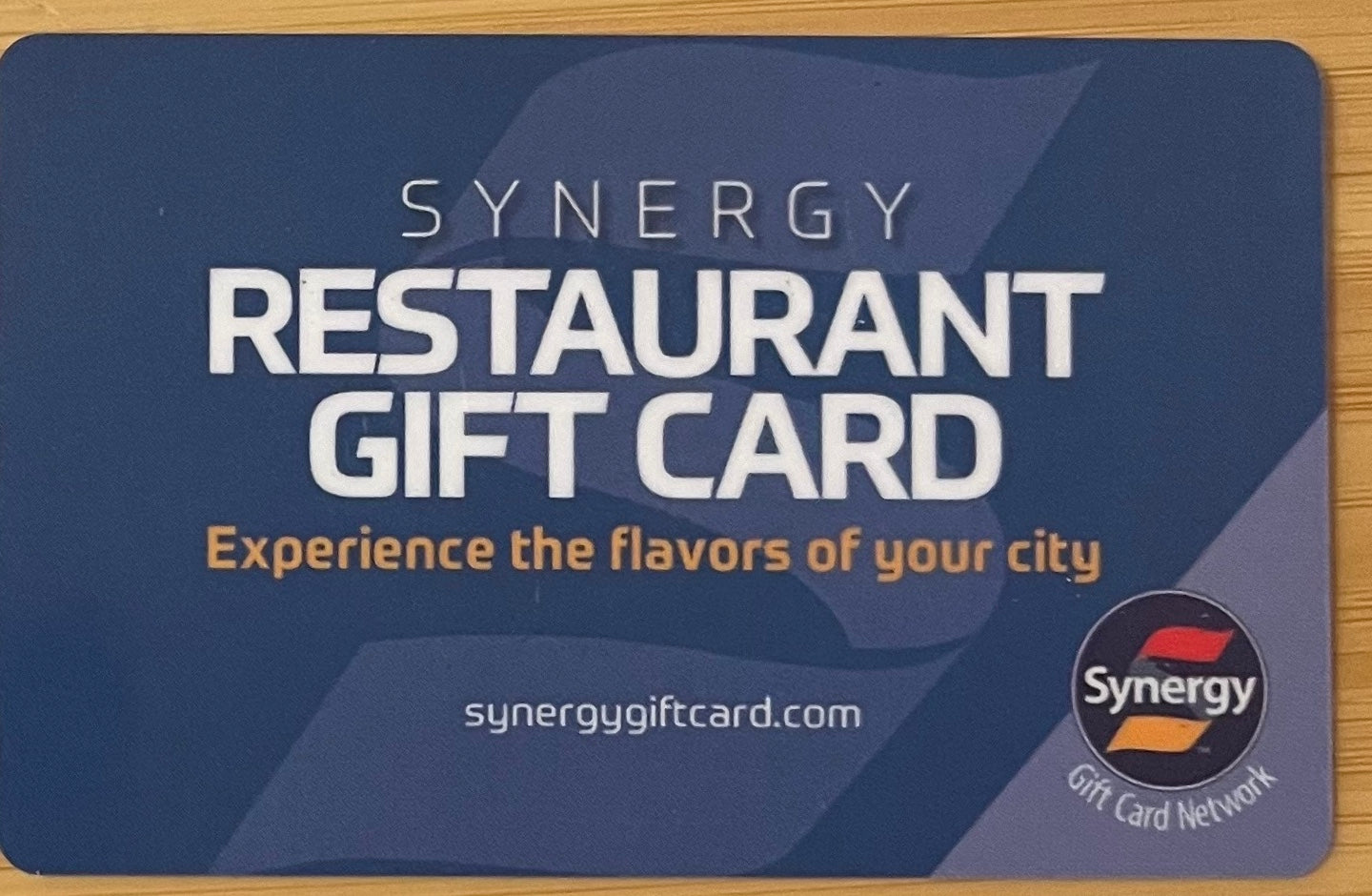 Synergy Restaurant Gift Cards Discounted 30%!