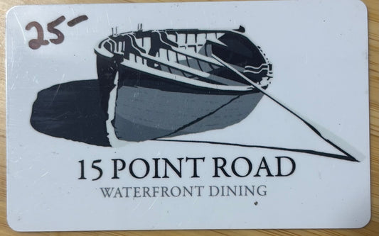 15 Point Road Restaurant Gift Cards Discounted 40%