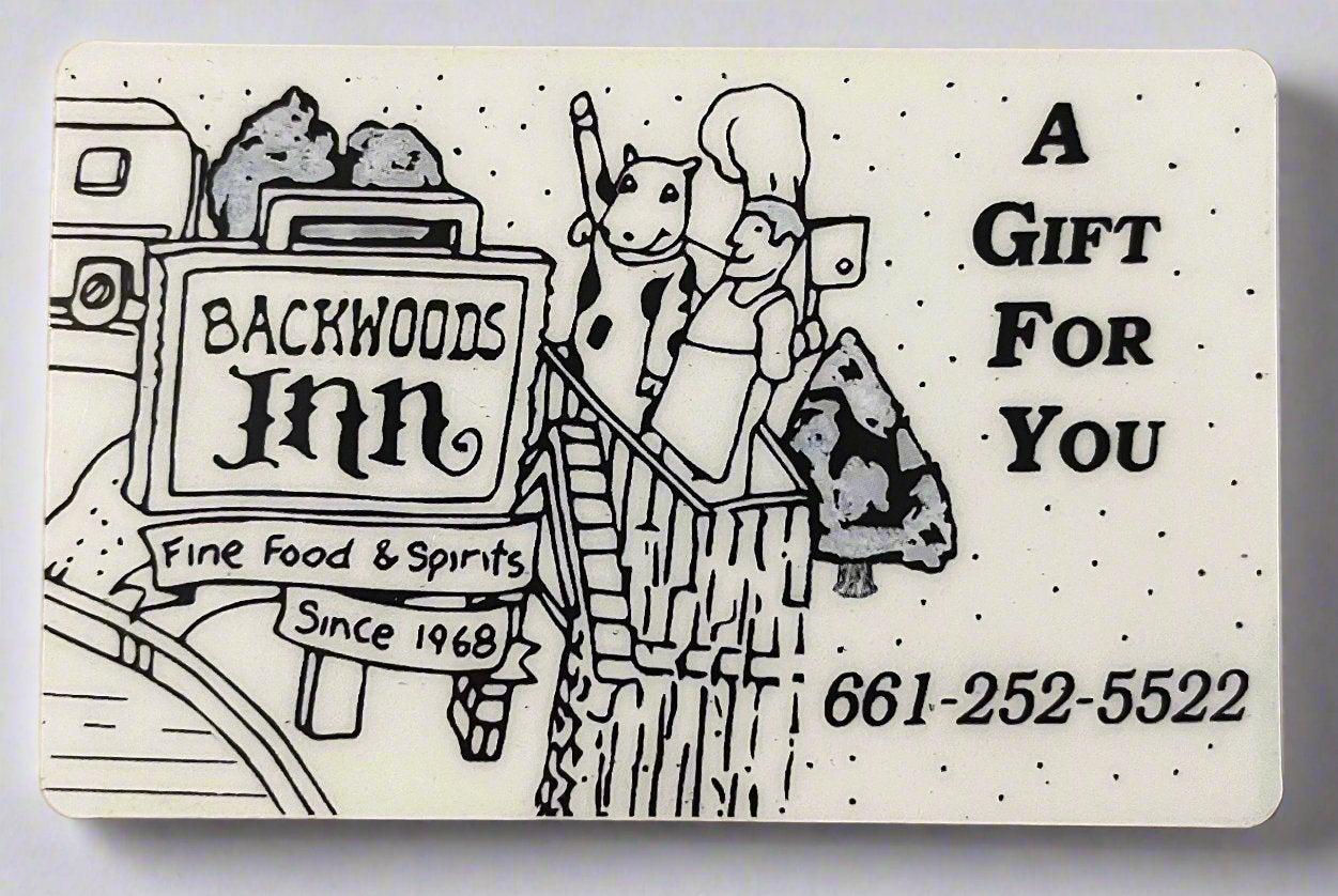 Backwoods Inn Gift Card