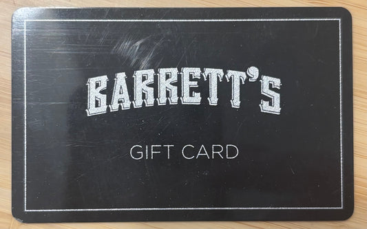 Barrett's Ale House Gift Cards Discounted 40%!