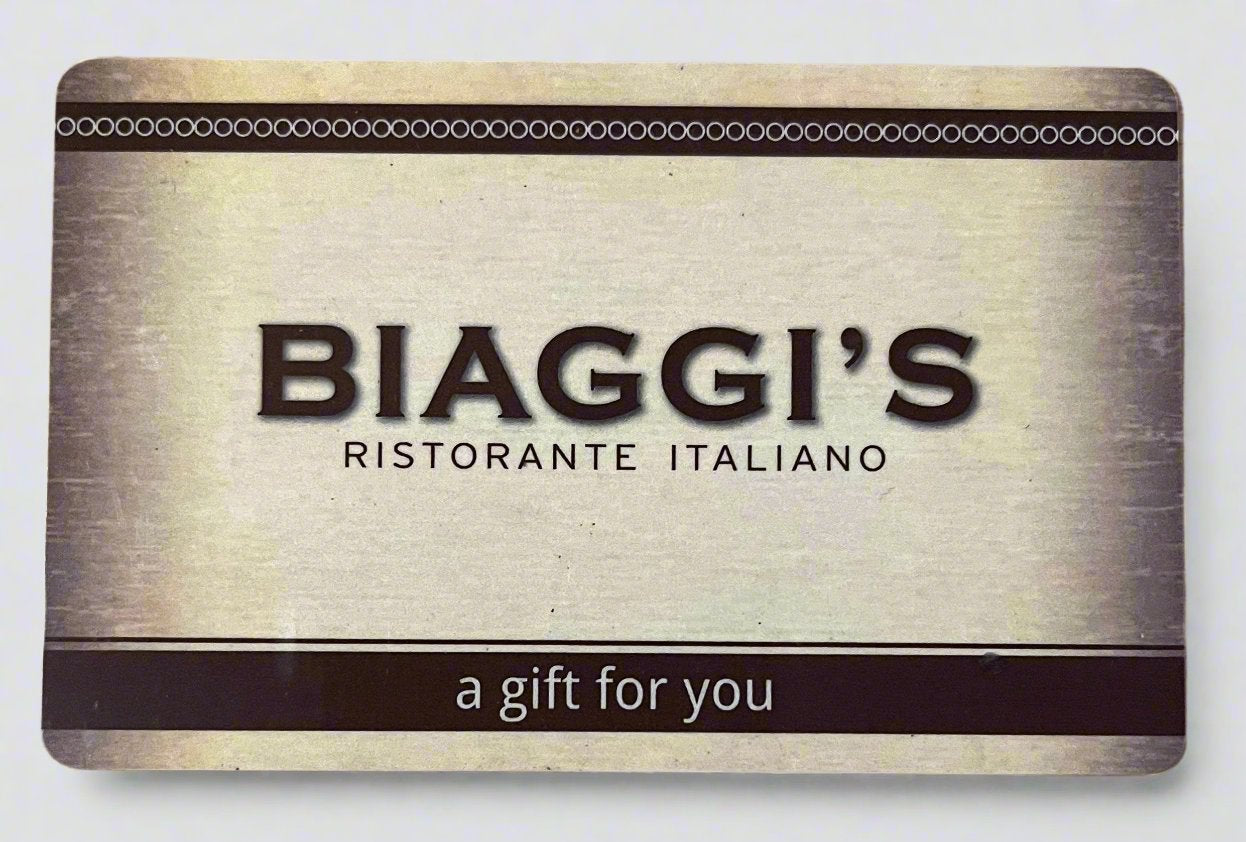 Biaggis Ristorante Italiano Gift Card