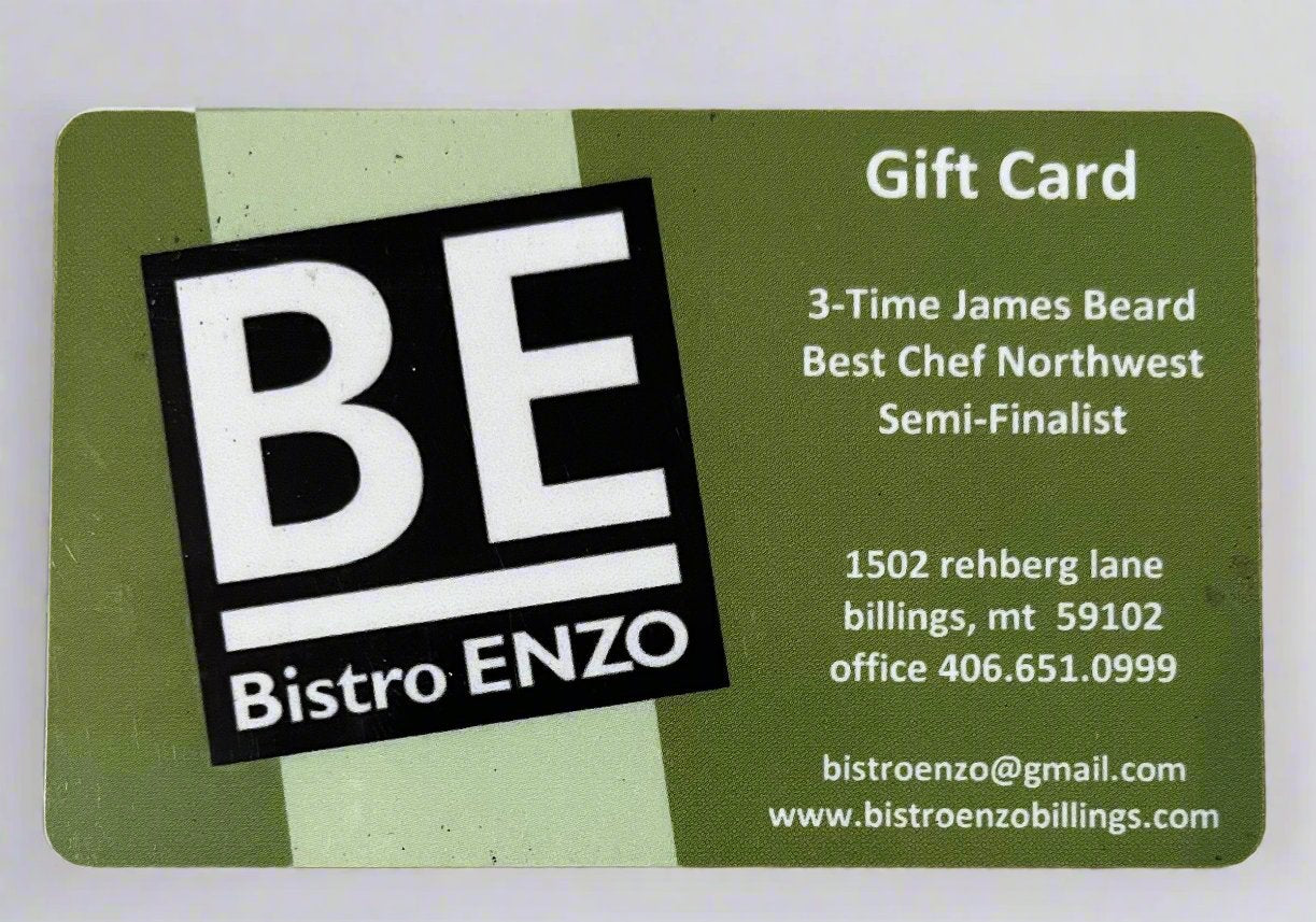 Bistro Enzo Gift Card