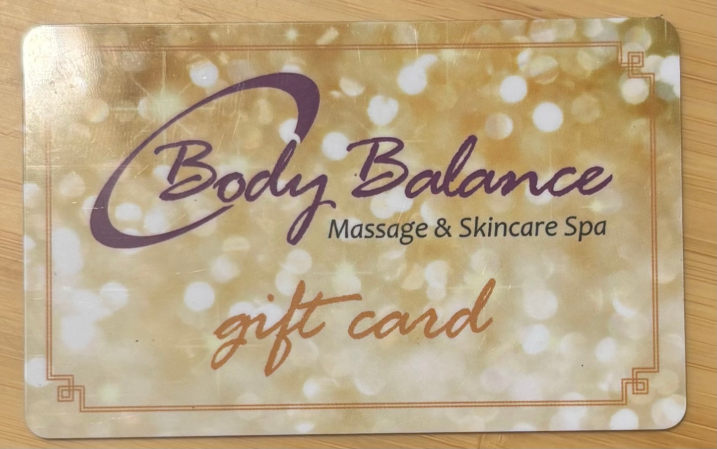 Body Balance Massage & Skincare Spa Gift Cards Discounted 40%!
