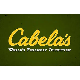 Cabela's Gift Cards Discounted 10%! Digital Delivery!
