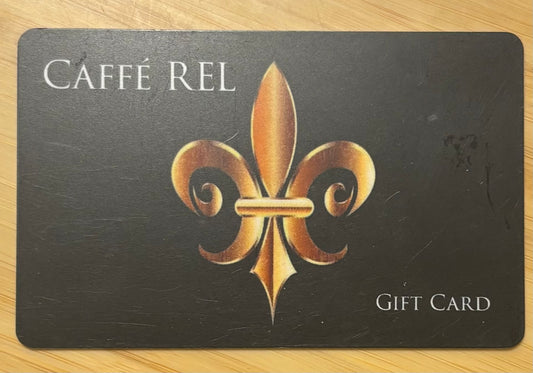 Caffe Rel Gift Card $100 value! Discounted 40%!