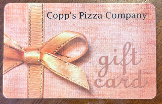 Copp's Pizza Company Gift Cards! Discounted 30%!