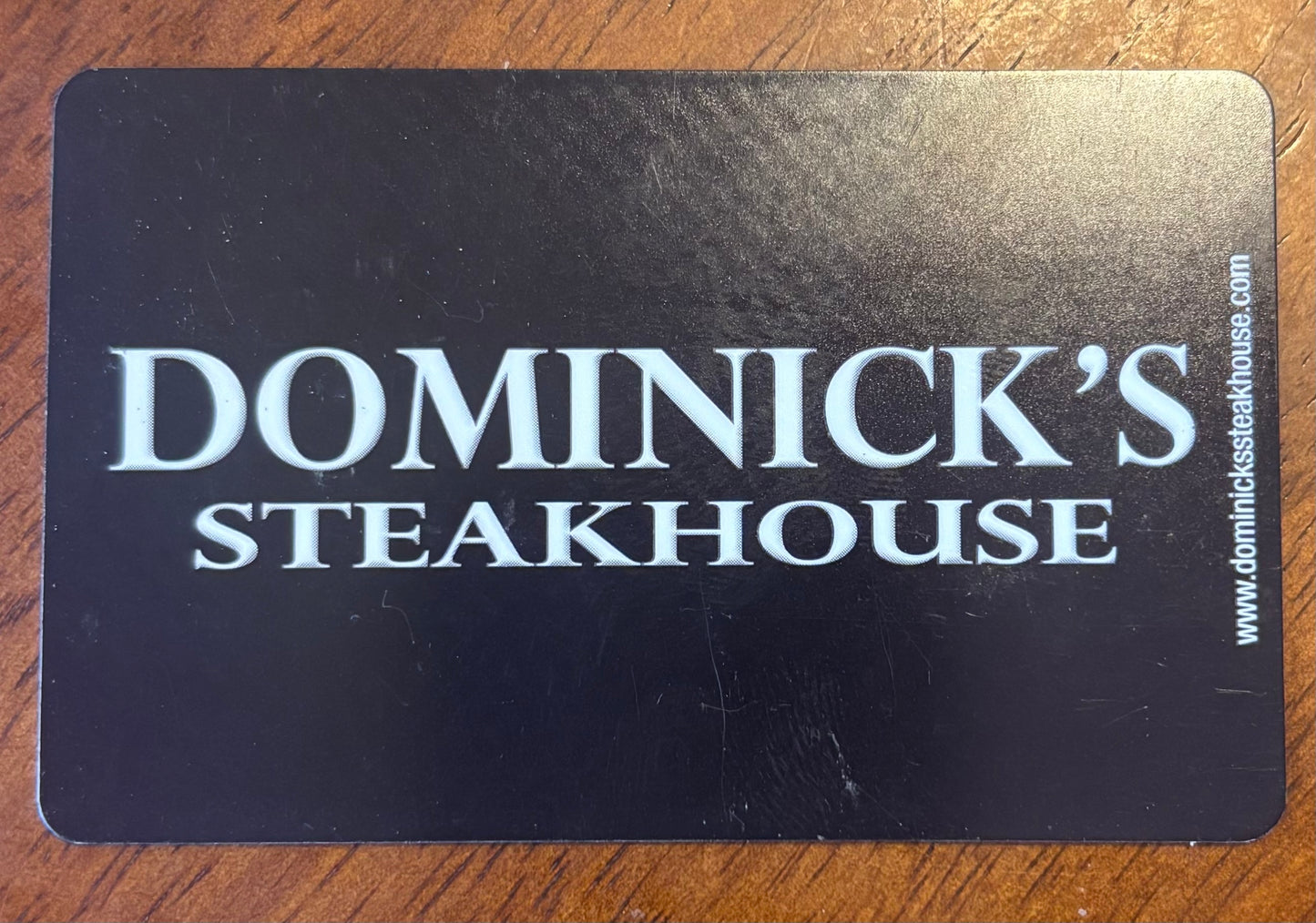 Dominick's Steakhouse Gift Cards! Discounted 40%!
