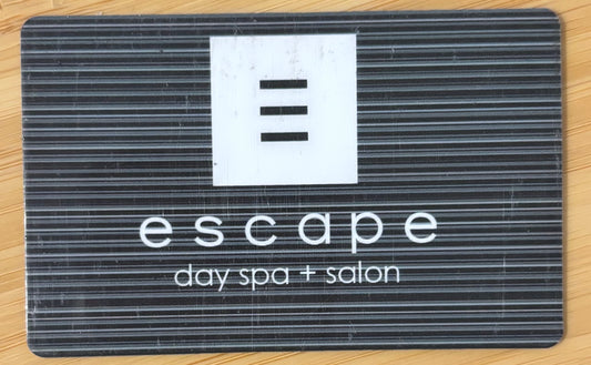 Escape Day Spa and Salon Gift Cards Discounted 40%!