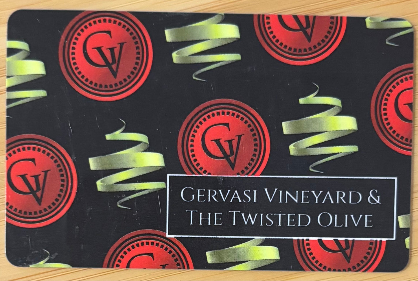 Gervasi Vineyard and the Twisted Olive Gift Cards Discounted 40%!