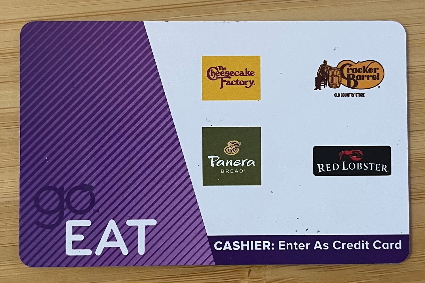 Go Eat Gift Card 