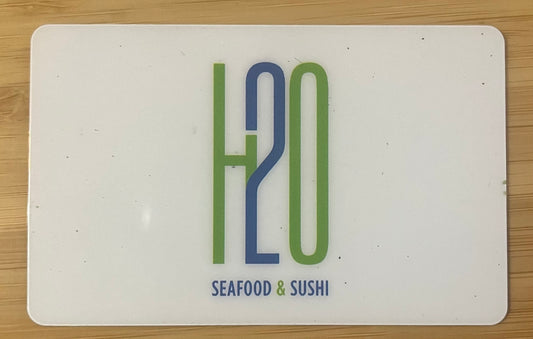 H20 Seafood and Sushi Gift Card