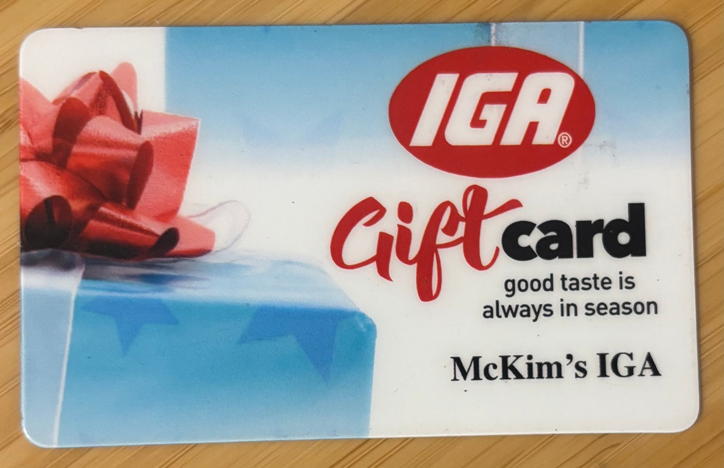 IGA Gift Cards Discounted 30%!