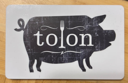 Tolon Restaurant Gift Cards! Discounted 40%!