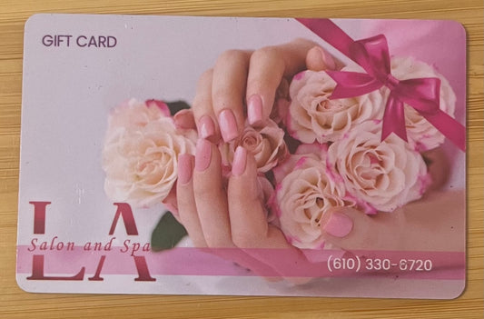 LA Salon and Spa Gift Card $50 value! Discounted 50%!