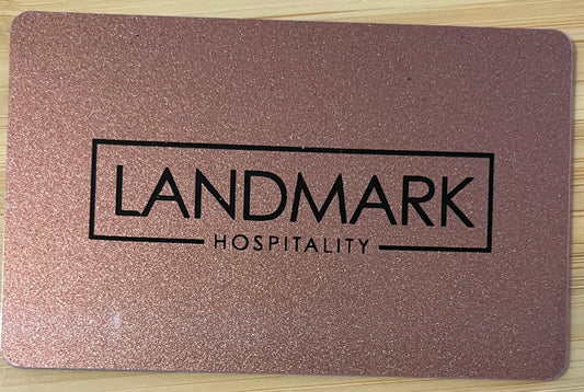 Landmark Hospitality Restaurants and Hotels Gift Card $50 value!