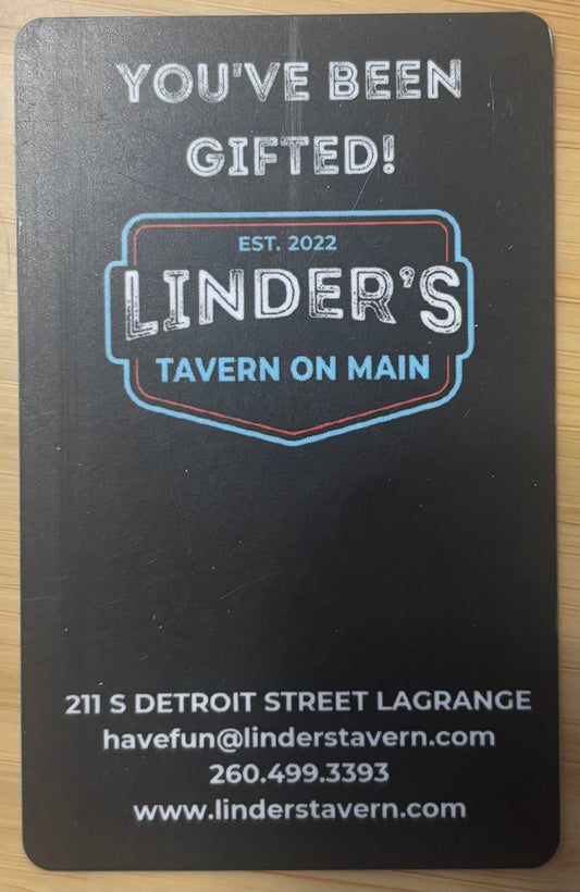 Linder's Tavern on Main Gift Cards Discounted 40%