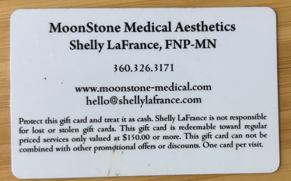 Moonstone Medical Aesthetics Gift Cards Discounted 50%!