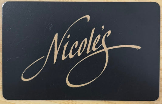Nicole's Restaurant Gift Cards Discounted 40%