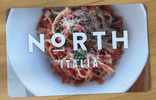 North Italia Restaurant Gift Card Discounted 30%!