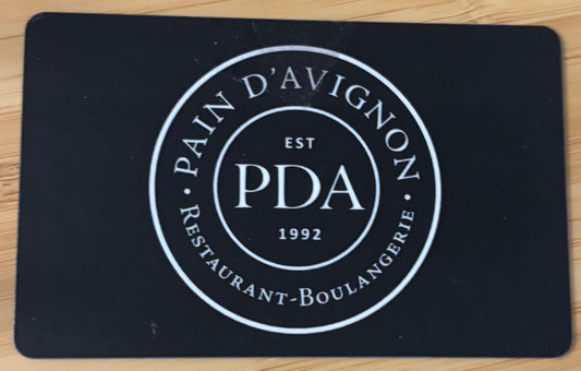Pain D'Avignon Restaurant Gift Card Discounted 40%!
