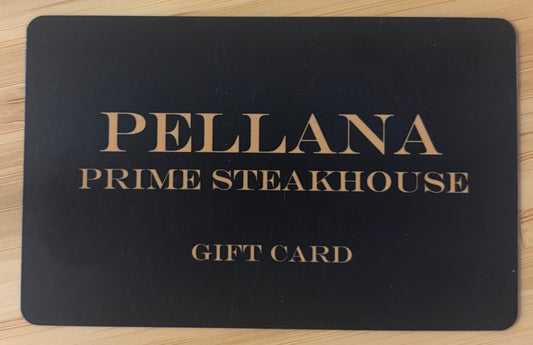 Pellana Prime Steakhouse Gift Card Discounted 40%!