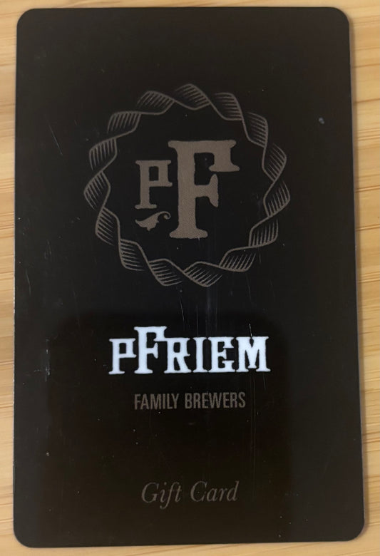 Pfriem Family Brewers Brewery Gift Cards Discounted 40%!
