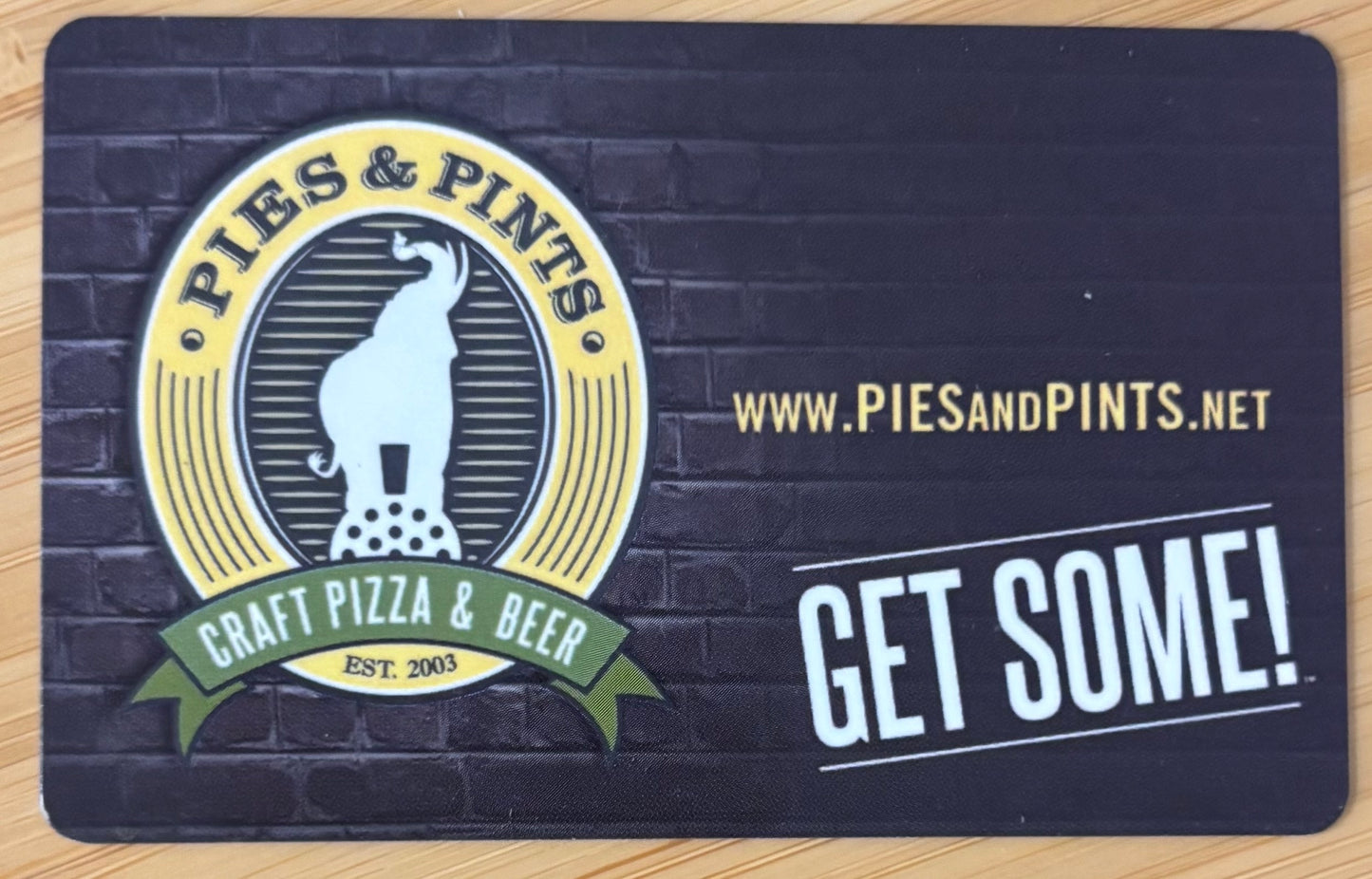 Pies & Pints Restaurant Gift Cards Discounted 30%!