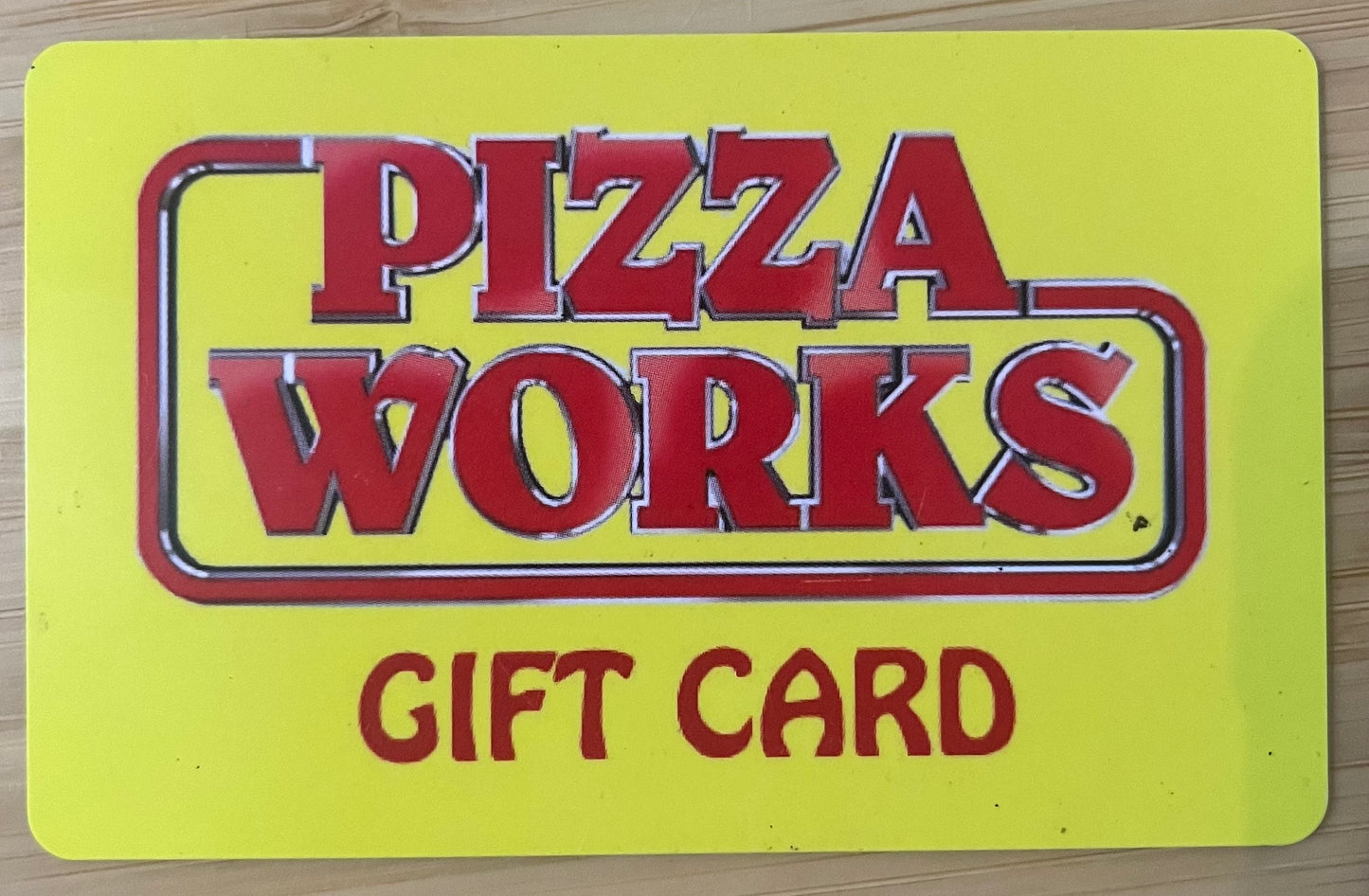 Pizza Works Gift Card Discounted 40%!