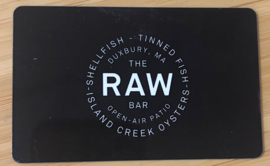 The Raw Bar at Island Creek Oyster Farm Gift Cards Discounted 40%!