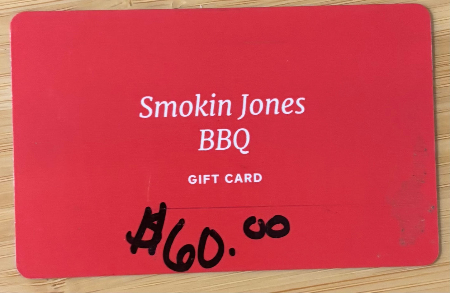 Smokin Jones BBQ Restaurant Gift Cards Discounted 40%!