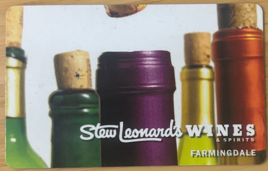 Stew Leonard's Wine & Spirits Farmingdale Gift Cards Discounted 40%!