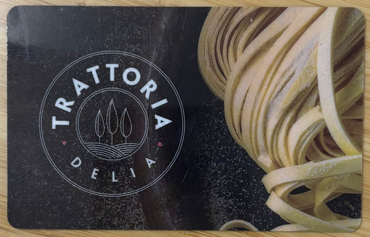 Trattoria Delia Restaurant Gift Cards Discounted 40%