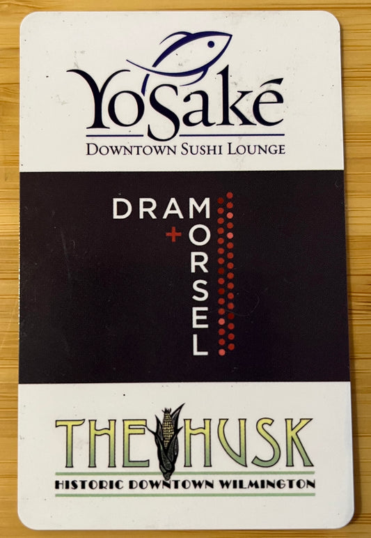 Yosake Downtown Sushi Lounge Gift Card $50 value!