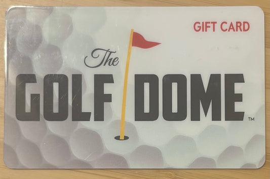 The Golf Dome Gift Cards Discounted 40%