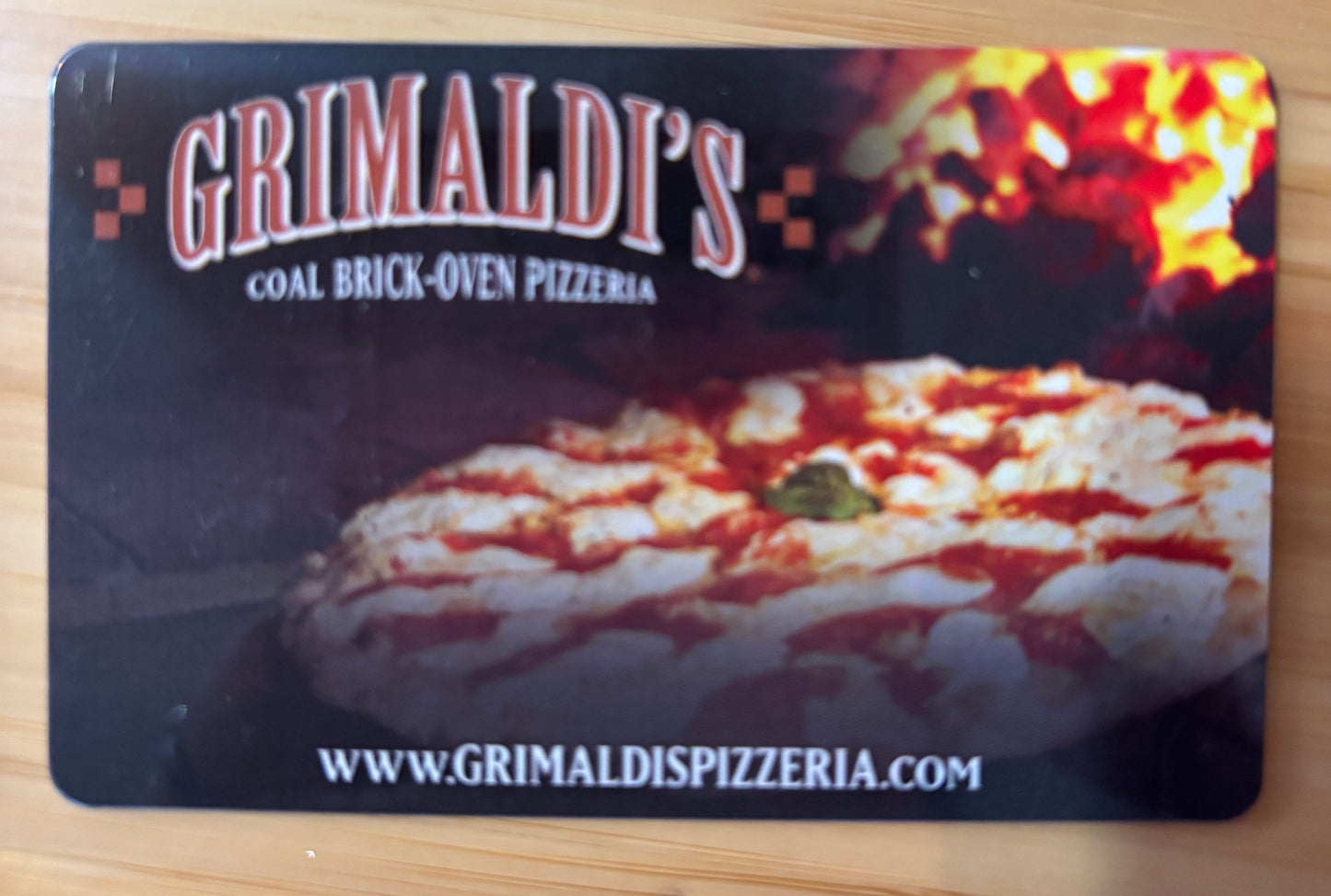 Grimaldi's Pizzeria Gift Cards Discounted 40%!